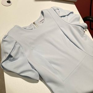 Dusty Baby light blue Calvin Klein dress